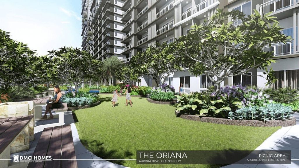 The Oriana Condominium Picnic Area